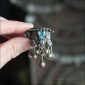 Кашмирское "коронное" кольцо с бубенчиками. Cеверо-западный Пакистан или Кашмир,