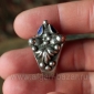 Уникальный серебряный афганский перстень с лазуритом. Афганистан или Пакистан (П