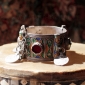 Марокканский браслет с горячей перегородчатой эмалью.  Марокко, Тизнит, 20 век