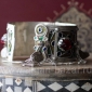 Марокканский браслет с перегородчатой эмалью. Марокко, Тизнит, конец 20-го века