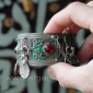 Марокканский браслет с перегородчатой эмалью. Марокко, Тизнит, конец 20-го века