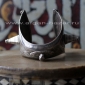 Старый марокканский браслет с чернью и горячей эмалью