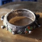 Старый марокканский браслет с горячей эмалью
