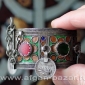 Уникальный  марокканский браслет с горячей перегородчатой эмалью. Музейное качес