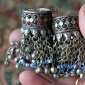 Пара афганских колец для волос - украшения Кучи. (Tribal Kuchi Jewelry)