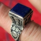 Перстень в иранском стиле с лазуритом