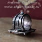 Перстень с филигранью и горячей эмалью.. Автор - Александр Емельянов