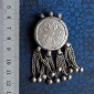 Серебряная подвеска-амулет, деталь украшения - племенные украшения Кучи