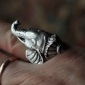 Кольцо с изображением Ганеши