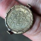 Крутящееся кольцо с эстонской монетой.  Автор - Щучкина Евгения