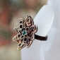 Перстень с филигранью в индийском стиле. Автор - Щучкина Евгения