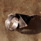 Перстень с витражной эмалью "Каркоза" Автор - Щучкина Евгения