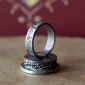 Перстень с перегородчатой эмалью по мотивам традиционных балканских украшений 19