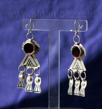 Марокканские серьги в стиле украшений племени Ида-оу-надиф (Ida-Ou-Nadif)