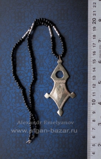 Колье с подвеской в виде туарегского амулета Agades cross