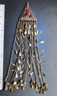 Афганская височная подвеска. Афганистан или северо-западный Пакистан (Вазиристан