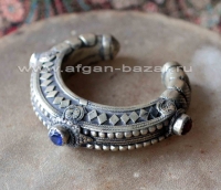 Традиционный афганский браслет "Чури". Пакистан, конец 20-го века (Kuchi Jewelry
