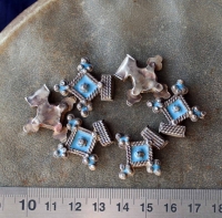 Марокканская подвеска-амулет "Богдад" (Boghdad) с горячей эмалью