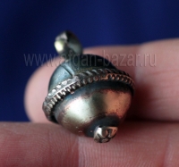 Подвеска-бусина, сделанная из деталей старых афганских украшений. Авторская переработка - Александр Емельянов Подвеска-бусина, сделанная из деталей старых афганских украшений