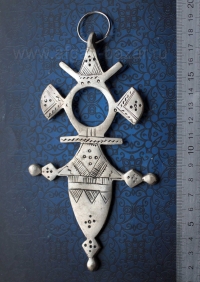 Массивный туарегский амулет Agades cross