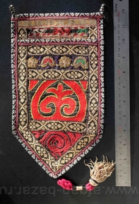 Традиционная бухарская настенная сумочка для мелких предметов с ручной вышивкой 