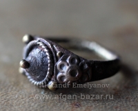 Перстень в бедуинском стиле. Выполнен по образцу традиционных бедуинских и бербе