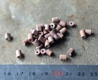 Лот из винтажных керамических бусин. Африка или Азия, 20 в.