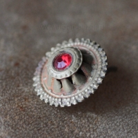 Афганская сережка-пин для носа "Чаргуль" (Chargul) или "Мехак" (Mekhak)