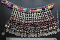 Нашейная повязка-чокер "Djodani" - племенные украшения Кучи (Tribal Kuchi Jewelr