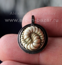 Подвеска из монеты в афганском стиле. Автор - Емельянов Александр