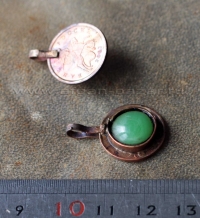 Подвеска из монеты в афганском стиле. Автор - Емельянов Александр