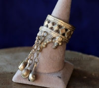 Афганское "коронное" кольцо с бубенчиками. Восточный Афганистан или северо-запад