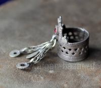 Афганское "коронное" кольцо с подвесками. Восточный Афганистан или северо-западн