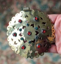 Туркменская подвеска-амулет "Гульяка". Северный Афганистан, туркмены, конец 20 в