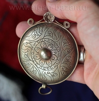 Афганская подвеска-амулет. Афганистан (Хазараджат) или Пакистан (Кветта), народн