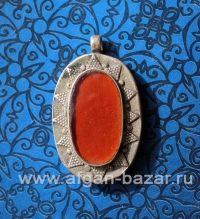 Кулон в казахском стиле. Афганистан, 20-й век - Pendant in traditional Kazakh St