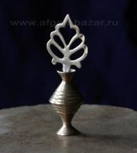 Латунный флакон для сурьмы (Кхоль, - традиционное косметическое средство на Ближ