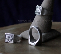 Перстень в египетском стиле с изображением Глаза Гора (Уаджет)