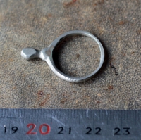 Афганское племенное кольцо необычной формы.  Афганистан или северо-западный Паки