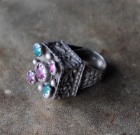 Старое афганское племенное кольцо. Восточный Афганистан (Хост, Газни), племена К