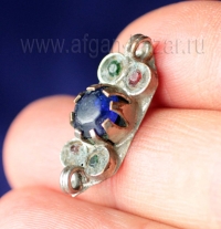 Подвеска-коннектор, деталь афганского колье. Афганистан или Пакистан, племена Ку