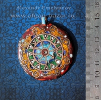 Александр Емельянов. кулон "Солнце кельтов" (по мотивам средневековых орнаментов