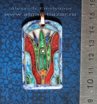 Кулон в древнеегипетском стиле "Цветок водяной лилии" (Египетский Лотос). Автор 