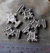 Марокканская подвеска-амулет "Богдад" (Boghdad) Moroccan Berber Ethnic Tribal Cross Pendant-Bead "Boghdad" or"Boghdadya" Марокканская подвеска-амулет "Богдад" (Boghdad)