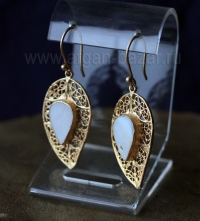 Турецкие серьги в форме узора Бута или Boteh