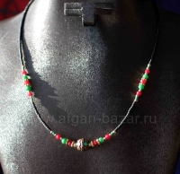 Полихромное колье в стиле Бохо