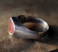 Старинный османский перстень с сердоликом, Османская Империя или Турция, 19-20 в