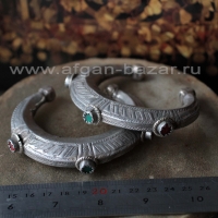 Пара традиционных афганских племенных браслетов (Tribal Kuchi Jewelry)