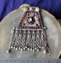 Подвеска-пектораль, часть колье или пояса. Афганистан или Пакистан, 20 в., племе