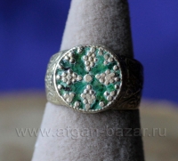 Перстень в византийском стиле по мотивам средневековых византийских украшений